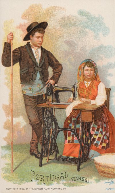 Máquina de coser, Portugal, Vianna de American School